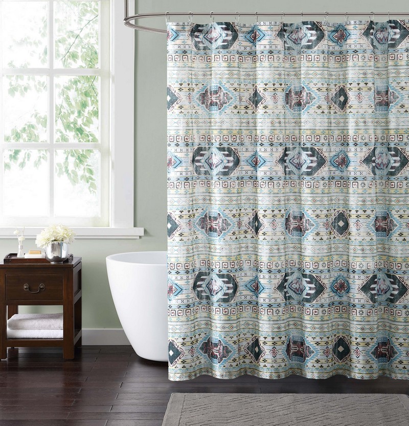 Style 212 Simone Tribal Shower Curtain